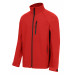 Cazadora Softshell Con Forro Polar Rojo Talla 3xl
