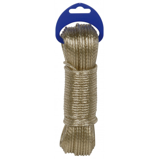 Cable Acero Plastific 3,5mm Oro 20 M