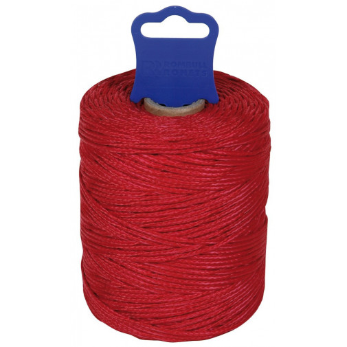 Hilo Replanteo 8842 Pp 1,8mm Trenz Rojo 100 M