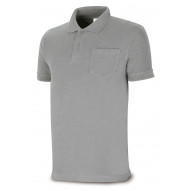 Polo C/bolsillo M/corta Gris M 2