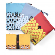 Bolsa Porta Alimentos Snack Bag Friends Surtido 4 Colores