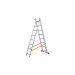 Escalera Aluminio Profesional Doble Combinada 2x7 Peldaños