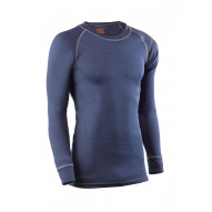 Camiseta Termica Poliester Azul Talla M