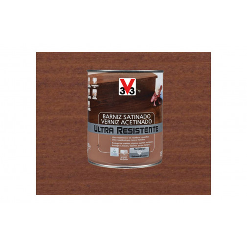 Barniz Interior Al Agua Ultra Resistente Satinado 750 Ml Sap