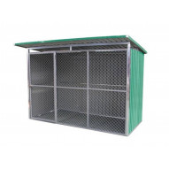 Jaula Mascota 260x160x180cm Gardiun Met Ver Laika Kis12965