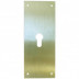Placa Cerradura 80x250mm Bocallave Pera M-51/80250p, Laton M