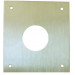 Placa Cerradura 80x80mm Bocallave Redonda Ø28mm M-51/8080r-2