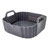 Bandeja Silicona Perforada Para Freidora Aire 20 X 20 Cm