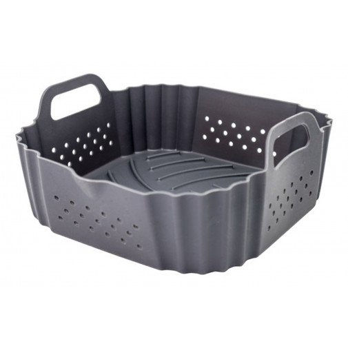 Bandeja Silicona Perforada Para Freidora Aire 20 X 20 Cm