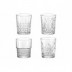 Vasos Tallados Bartender Set 4 U Surtidos