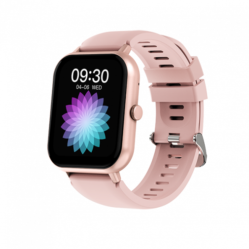 Smartwatch Curved Glass Pro Rosa -