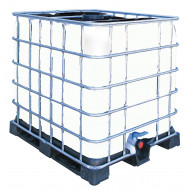 Deposito Para Agua Potable Ibc 1.000 Litros Blanco 117,5x120