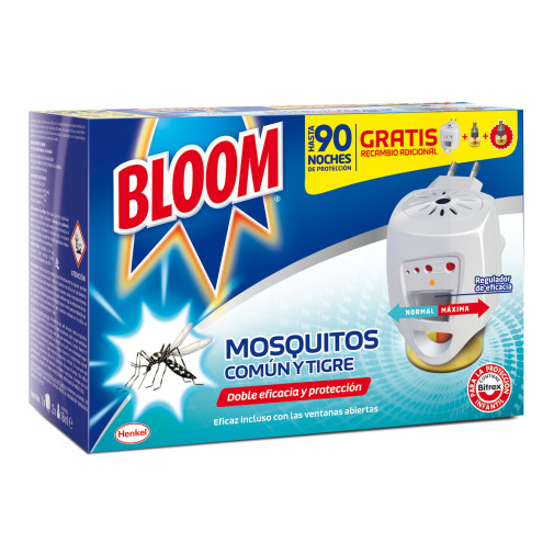Insecticida Electrico Mosquitos ComÚn Y Tigre Bloom Difusor