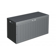 Arcon De Resina Negro 320l 120 X 45 X 60 Cm