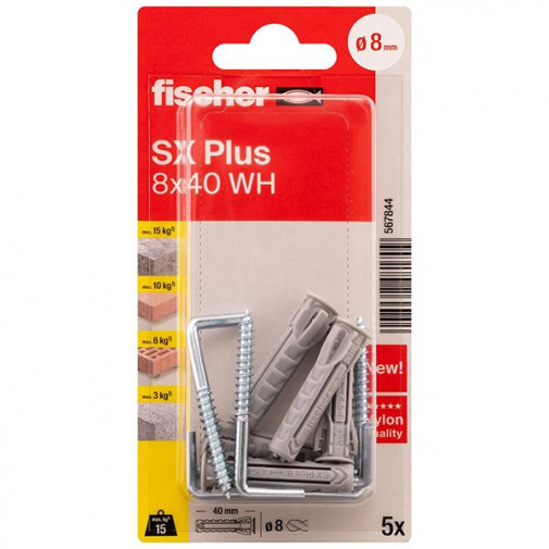 Taco + Escarpia Sx-8 5 Uds -