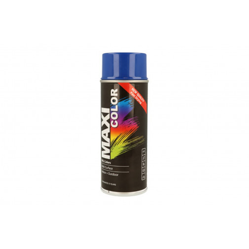 Pintura Spray Maxi Color Brillo 400 Ml Ral 5002 Azul Ultrama