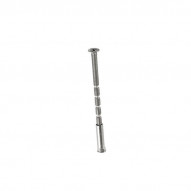 Tornillo Pasante Ensamblar Niquel Satinado Bl4 M4x75