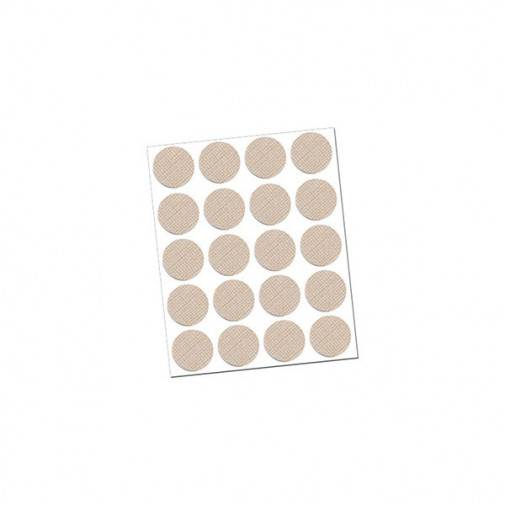 Tapon Adhesivo Textil Beige Bl 20 -