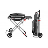 Barbacoa A Gas Portatil Weber Plegable Negra