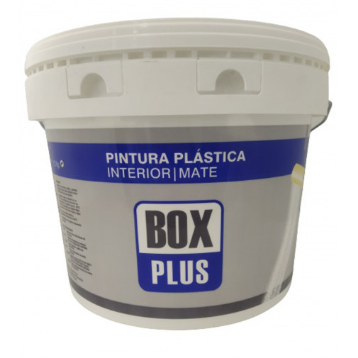 Pintura Plastica Interior Mate Box Plus 12 Kg Blanco