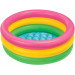 Piscina Infantil Hinchable Tres Aros Bebe Intex 86x25 Cm