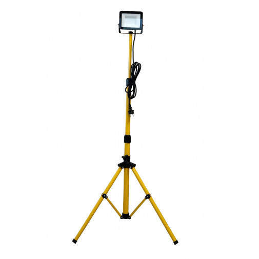 Proyector Ilumin 30w Ip65 2830lm 6500k Led Telesc 3mt Met Ne