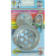 Embellecedor Baño Lavabo/bide Cr S&m