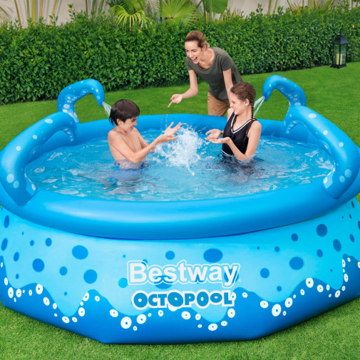 Piscina Pvc 274x76cm Bestway Poliester/pvc Az Octopool Circ