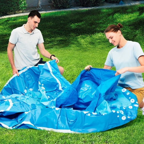 Piscina Pvc 274x76cm Bestway Poliester/pvc Az Octopool Circ