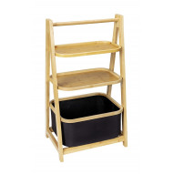 Estanteria Bambu 2band + Cesta 44x80x33cm