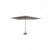 Parasol Aluminio Taupe Qfplus 3 M Tubo 48 Mm