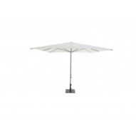 Parasol Aluminio Blanco Qfplus 3 X 3 M Tubo 48 Mm