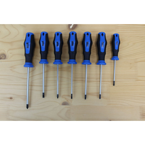 Destornillador (juego 7 Piezas) 3 Sl + 2 Ph + 2 T