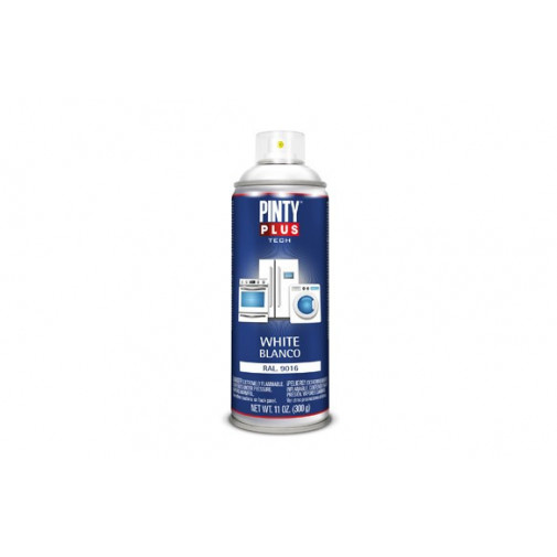 Pintura Spray Tech Electrodomestico Pintyplus 520 Cc Blanco