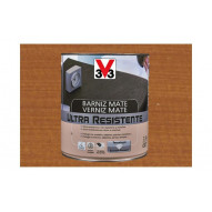 Barniz Interior Al Agua Ultra Resistente Mate 750 Ml Cerezo