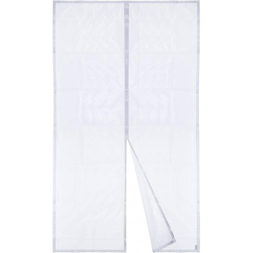 Mosquitera Para Puerta Cierre Magnetico 120 X 220 Cm Blanca