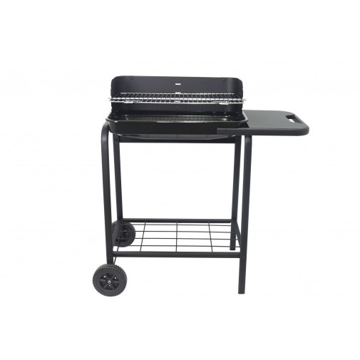Barbacoa Carbon Con Mesa Auxiliar Natuur 89 X 48,5 X 91 Cm