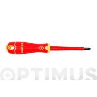 Destornillador Bahcofit Aislado Boca Pozidriv Bahco 0 X 75