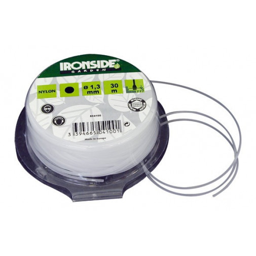 Hilo Nilon Redondo Ø 1,3 Mm 30 M Ironside Garden Blanco