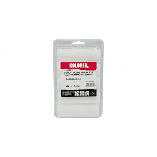 Mini Rodillo Recambio Espuma Multiusos 10 Cm X Ø16 Mm 5 Uds