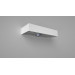 Aplique Solar Ext. Sensor Blanco 800lm