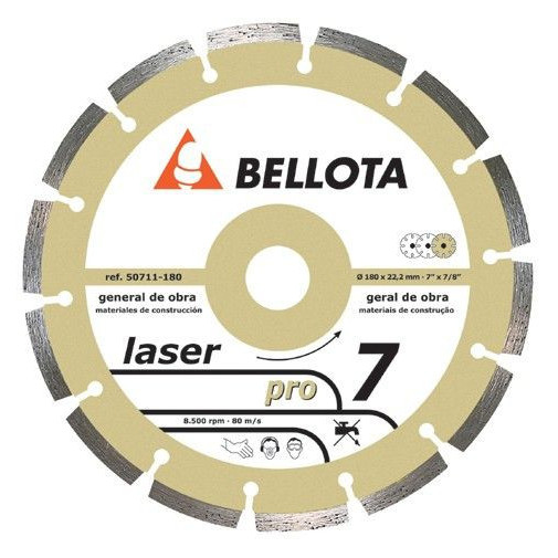 Disco Corte Laser 230 Mm Diam Basico Bellota