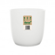 Cubremaceta Int. Flow Flowerpot Blanco 18 Cm