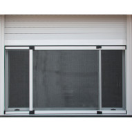 Mosquitera Ventana Extensible Fibra Vidrio 40x50-92 Cm Bronc