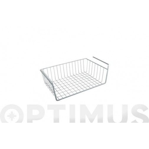 Estante Intermedio Cromado Metaltex Kanguro 40 Cm