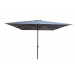 Parasol Aluminio Cuadr Gris 3x3