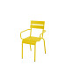 Sillon Acero Amarillo Libia -