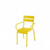Sillon Acero Amarillo Libia -