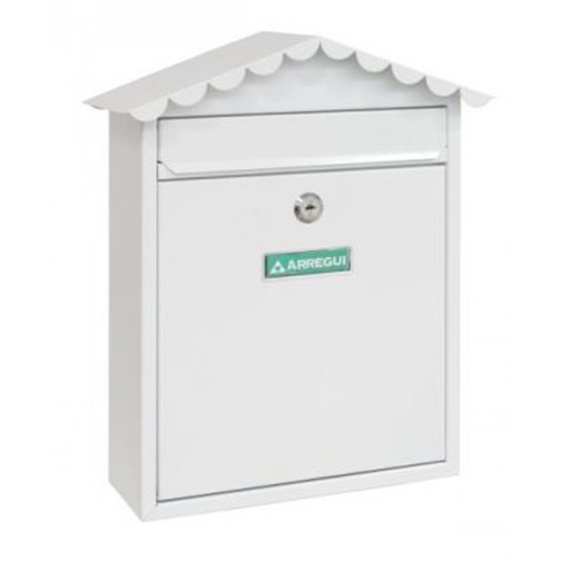 Buzon Exterior Acero Negro 36x30x10cm