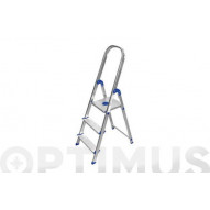 Escalera Aluminio PeldaÑo Ancho 4 PeldaÑos Ambit